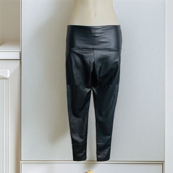 Kenar High Waisted Tummy Control Leggings Metallic Grey - Picture 6 of 8